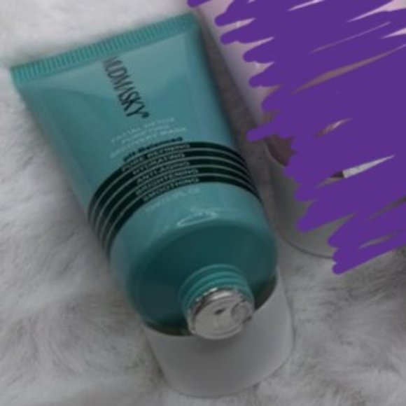 3/$9 Mudmasky Facial Detox Purifying Recover Mask - Wash Off Clay/Mud Mask Mini - Picture 3 of 3